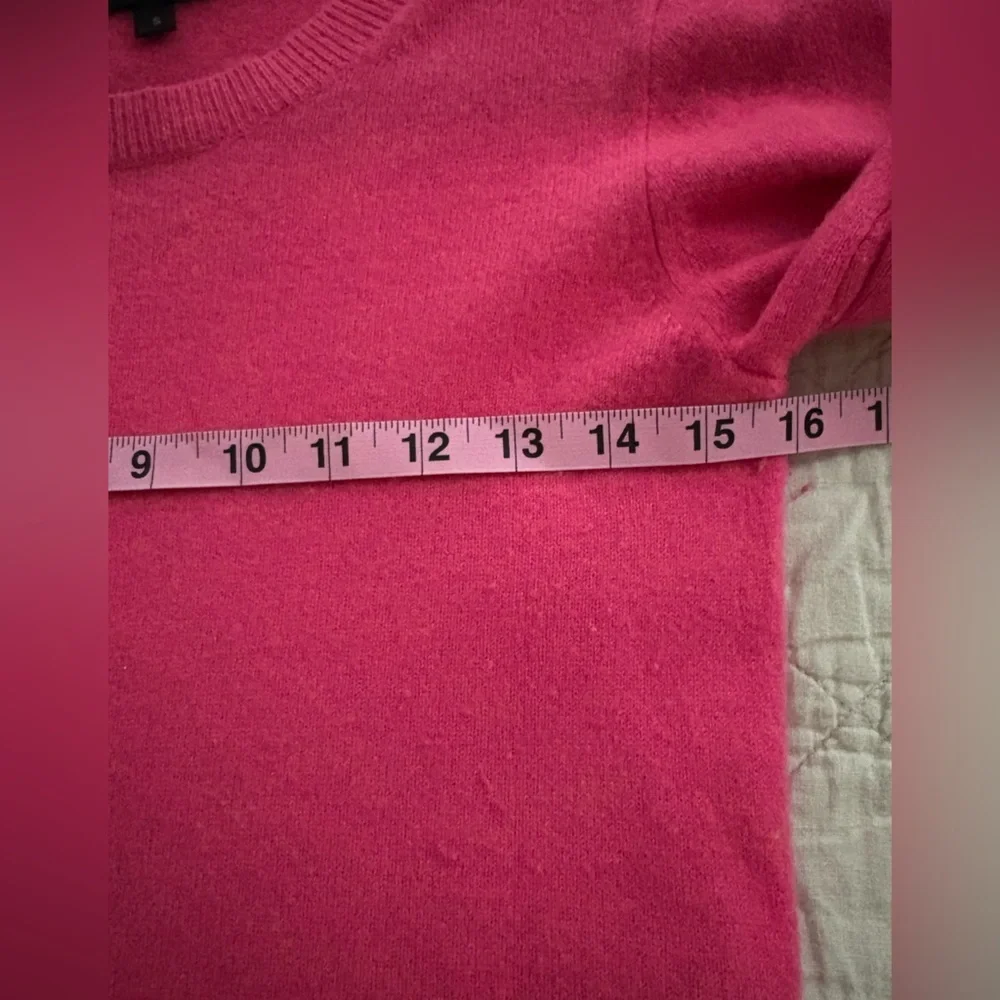 J. CREW COLLECTION Women's 100% Italian Cashmere Sweater Size Small Pink